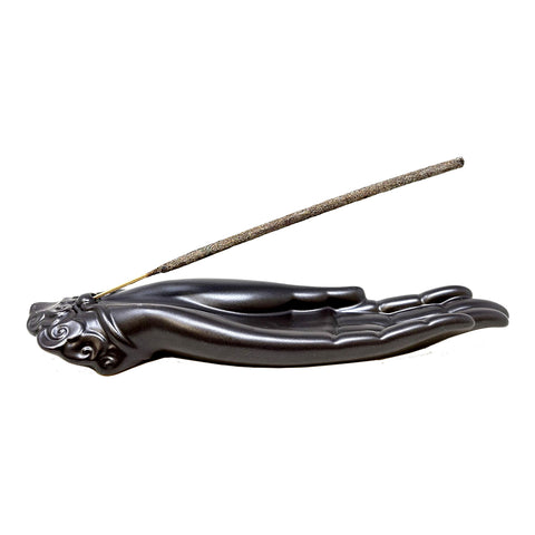 Ceramic Buddha Hand Incense Burner