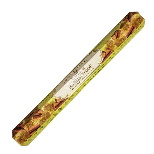LA BELLEFÉE Bastoncini di Incenso 120 Incense Sticks, 6 Fragranze - Sandalo, Patchouli, Violetta Africana, Fragola, Gelsomino, Ciliegia Selvatica Perfetto per Yoga, Aromaterapia, Relax, Meditazione