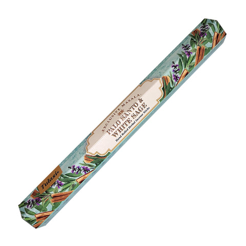 Tulasi Exclusive Masala Palo Santo & White Sage Incense Sticks