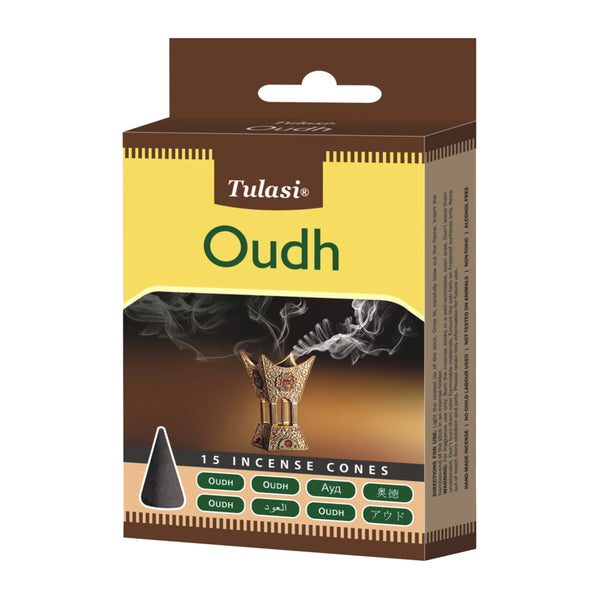 Tulasi Oudh Incense Cones – The Witches Sage LLC