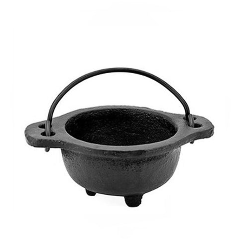 Cast Iron Cauldron - 3" x 5"