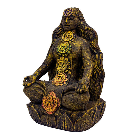 Chakra Goddess statue