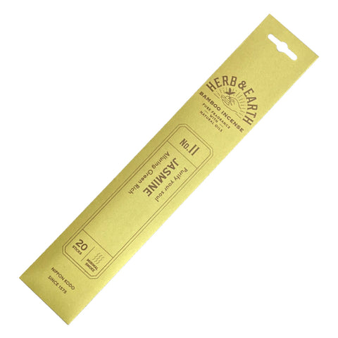 Herb & Earth Jasmine Bamboo Incense Sticks