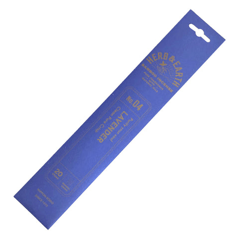 Herb & Earth Lavender Bamboo Incense Sticks
