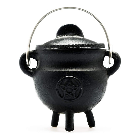 Cast Iron Cauldron - Pentacle