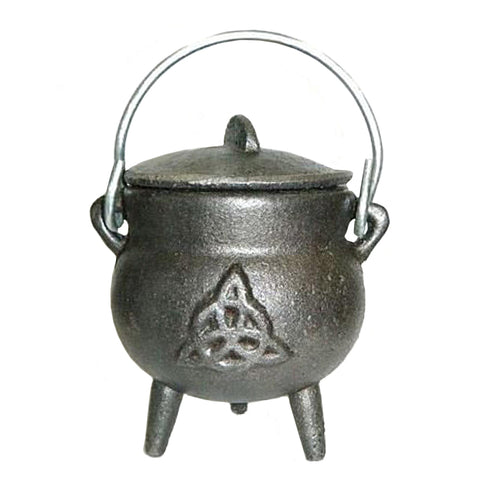 Triquetra Cast Iron Cauldron 