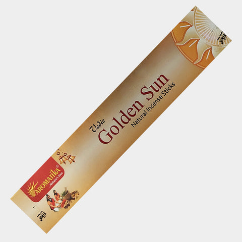 Aromatika Vedic Golden Sun Incense Sticks 15g