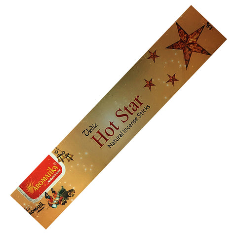 Aromatika Vedic Hot Star Incense Sticks 15g