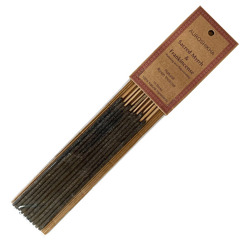 Auroshikha Natural Myrrh & Frankincense Resin Incense Sticks