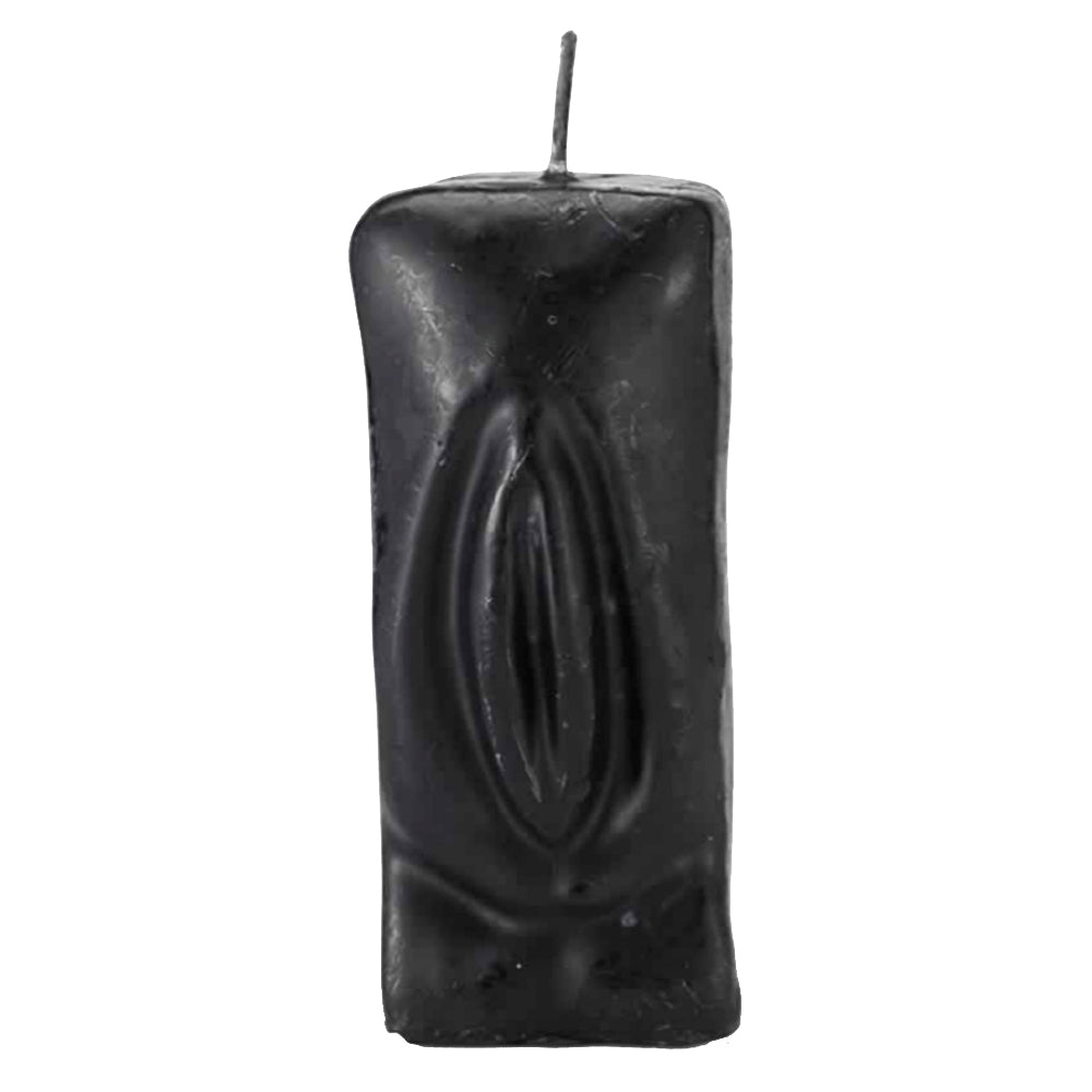 Female Genital Candle - Black