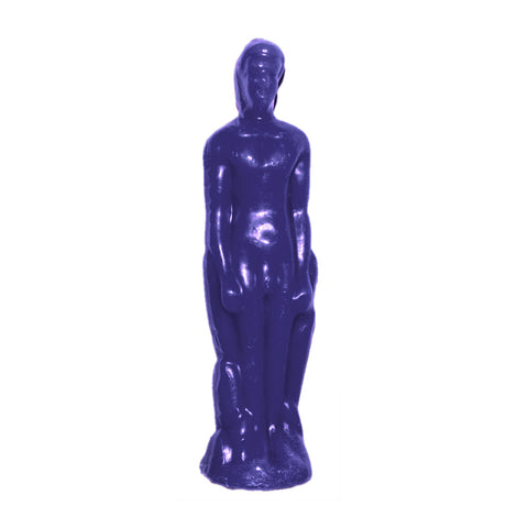 Male Candle - Blue-Purple