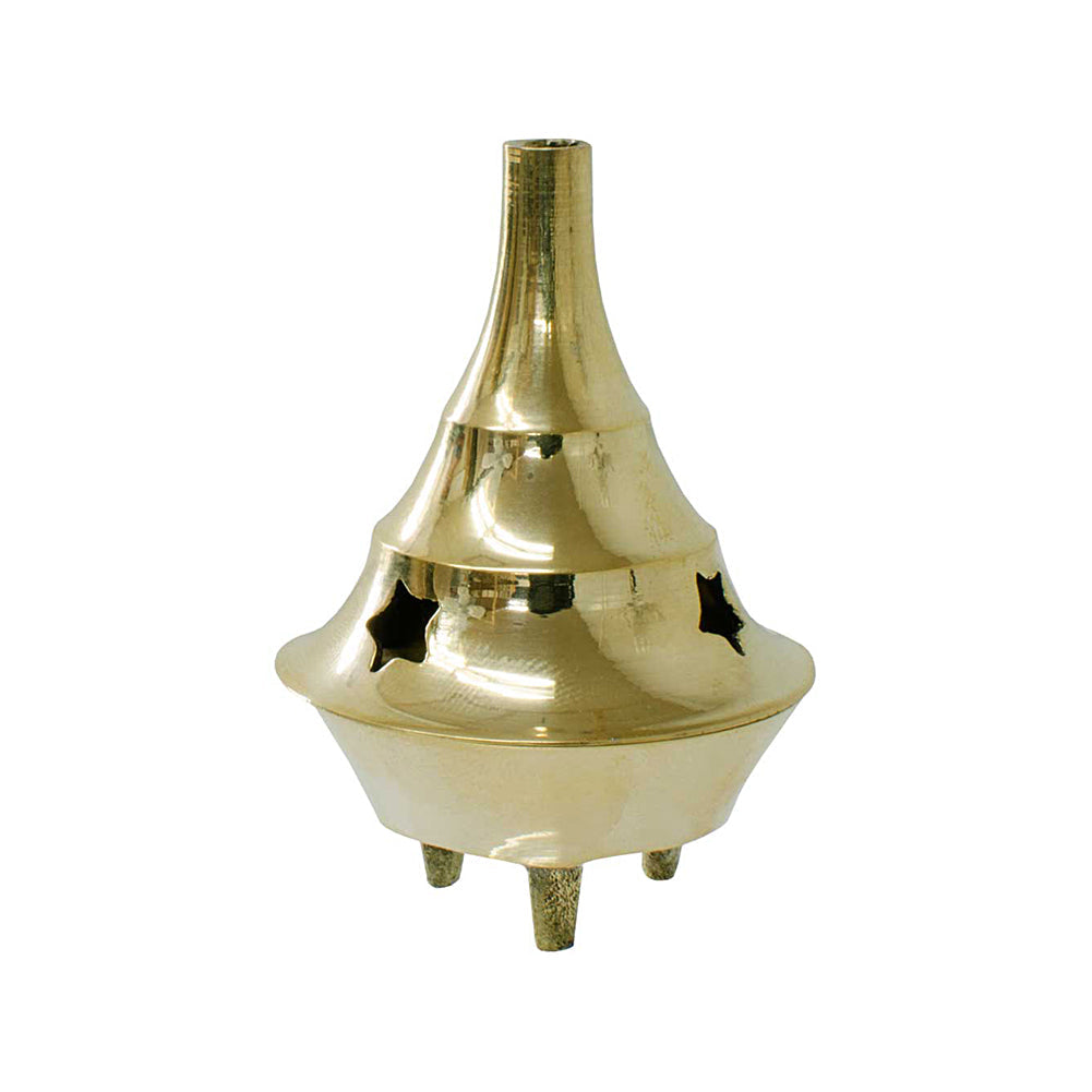 Brass Incense Cone Burner 3 1/4"