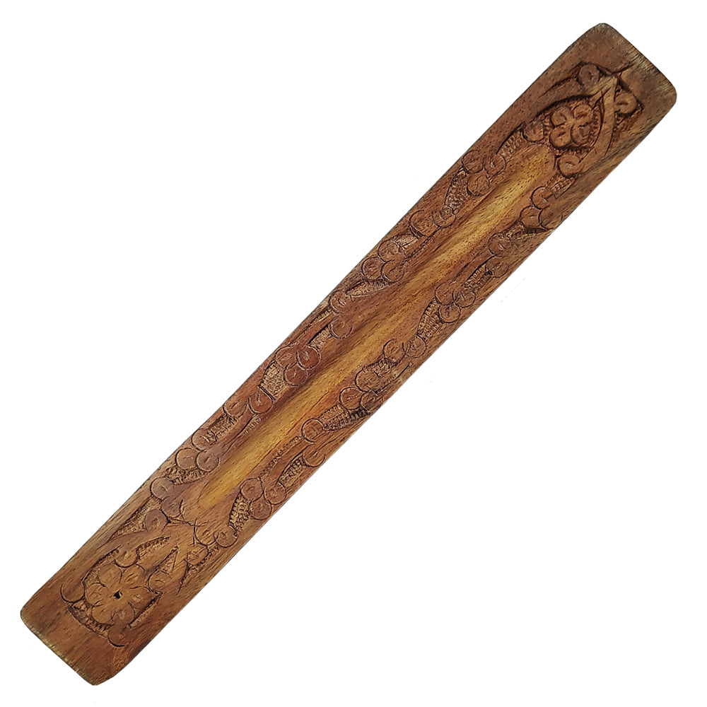 Carved Wooden Incense Holder