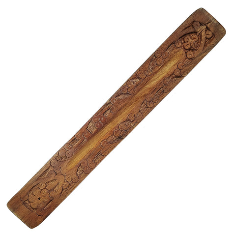 Carved Wooden Incense Holder
