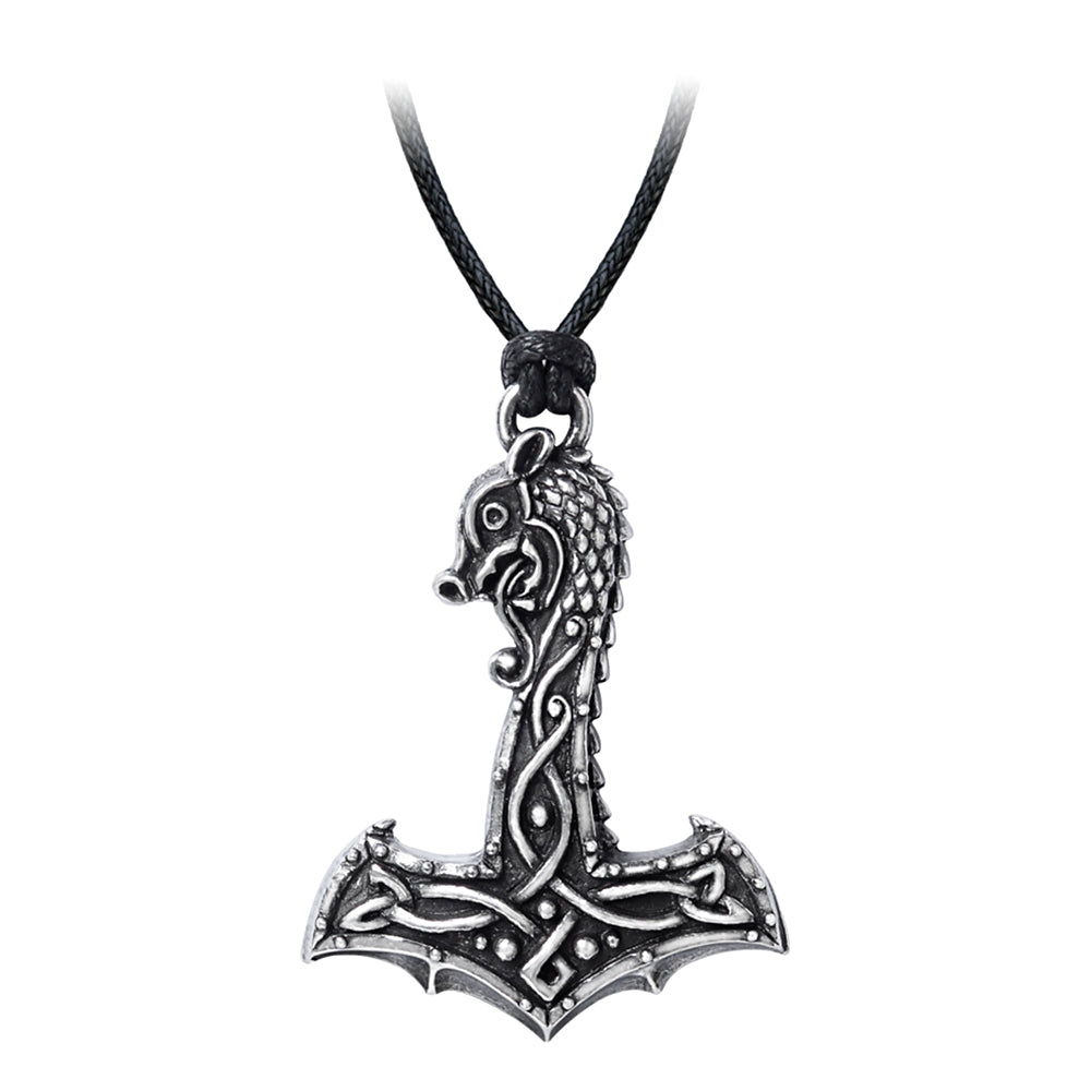 Drakkar Hammer Pendant - Alchemy of England