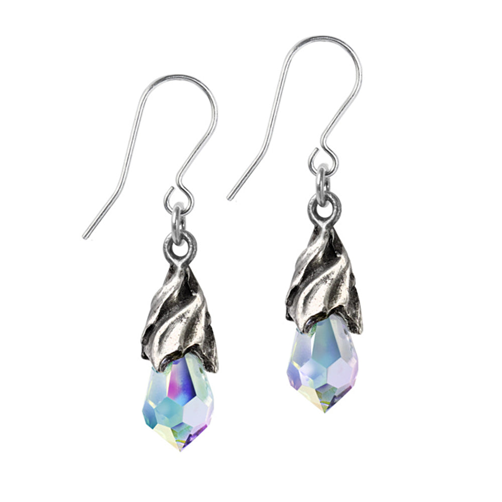 Empyrean Tear Earrings (Crystal) - Alchemy of England