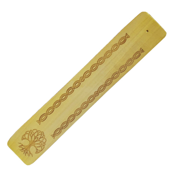 Wooden Incense Holders Engraved Designs - Tree of Life