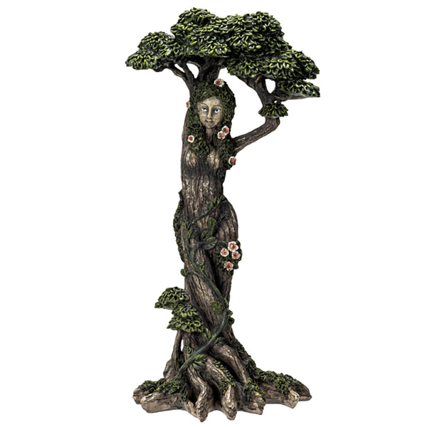 Ent Lady Ash Tree Statue 12"