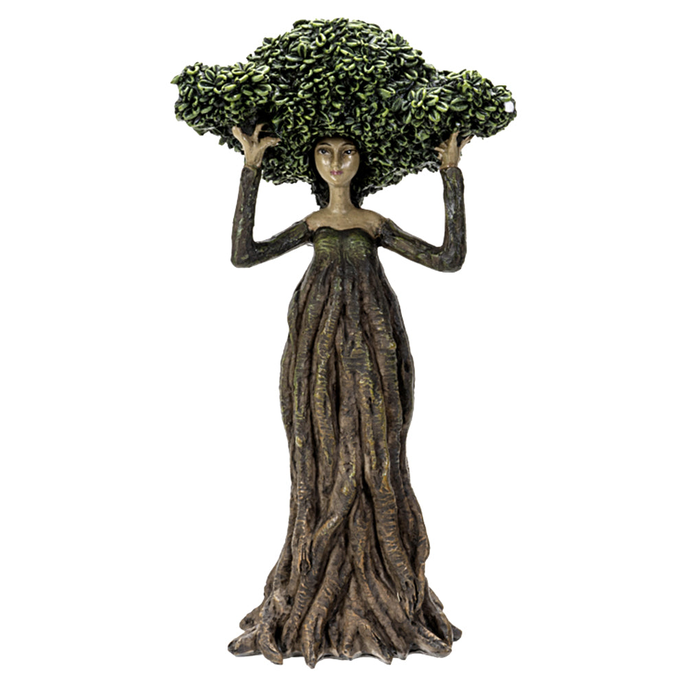 Ent Lady Ash Tree Statue 8.15"