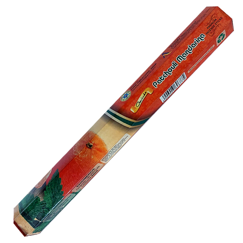 Govinda Patchouli Tangerine Incense Sticks