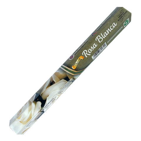 Govinda White Rose (Rosa Blanca) Incense Sticks