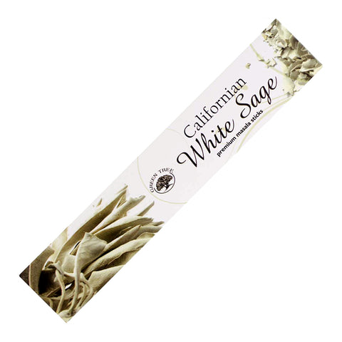 Green Tree California White Sage Incense Sticks 15g