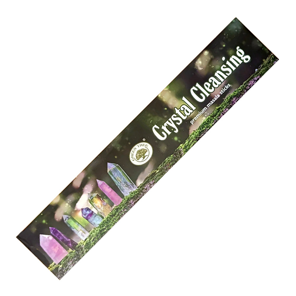 Green Tree Crystal Cleansing Incense Sticks 15g