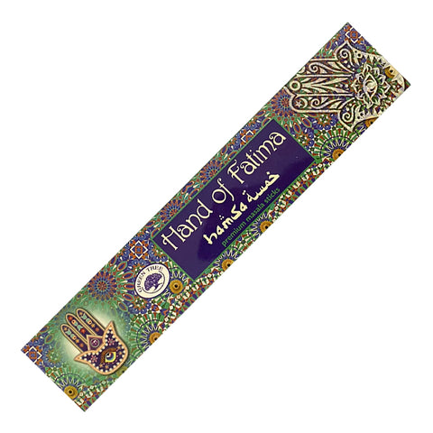 Green Tree Hand of Fatima Incense Sticks 15g