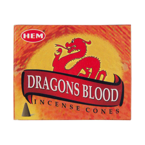 HEM Dragons Blood Incense Cones