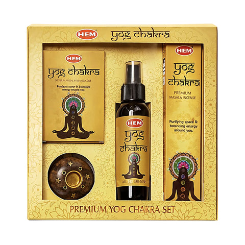 HEM Yog Chakra Premium Yoga Gift Set