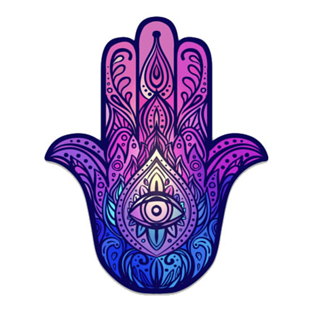 Hamsa Hand Color Sticker