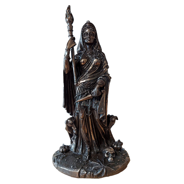 Goddess Hecate Bronze Finish Statue