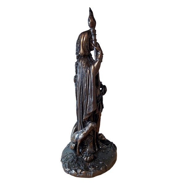 Goddess Hecate Bronze Finish Statue