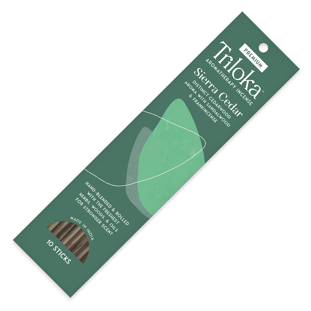 Triloka Sierra Cedar Premium Incense Sticks