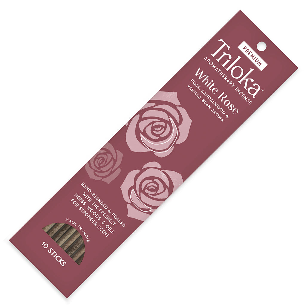 Triloka White Rose Premium Incense Sticks