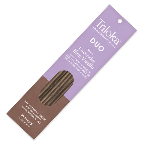 Triloka Duet Lavender-Vanilla Incense Sticks