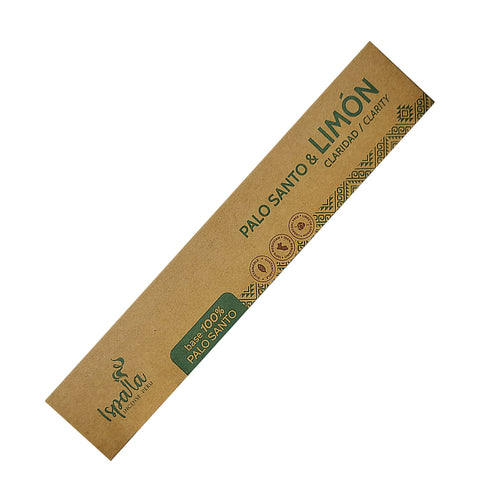 Ispalla Incense Peru - Palo Santo & Lemon Incense Sticks