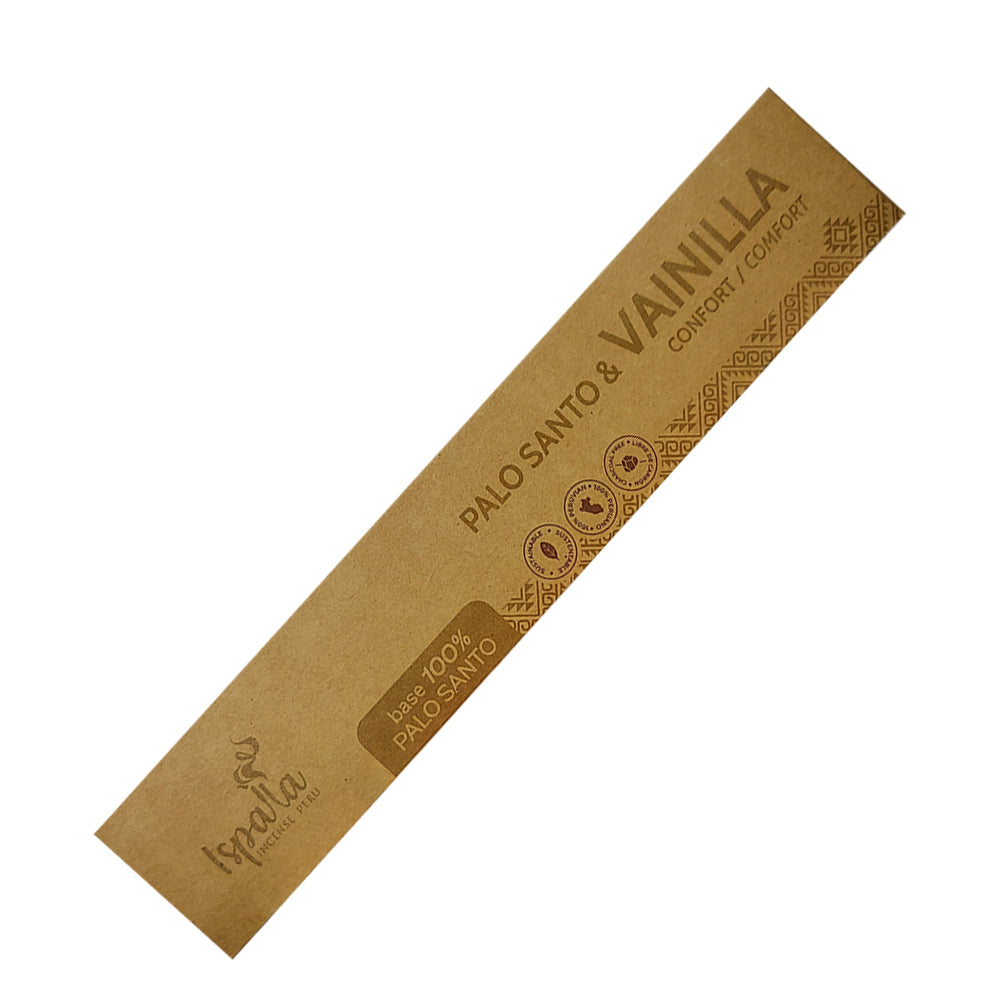 Ispalla Incense Peru - Palo Santo & Vanilla Incense Sticks