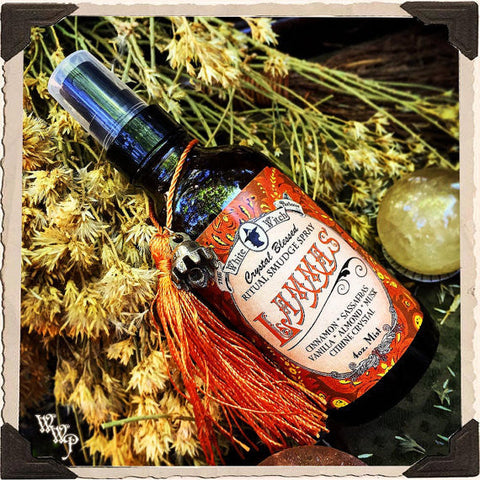 LAMMAS / Lughnasadh 4oz. Alchemy RITUAL SMUDGE SPRAY. For Harvest Season.