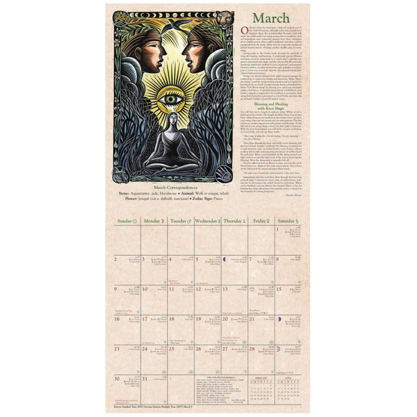 Llewellyn's 2026 Witches' Calendar