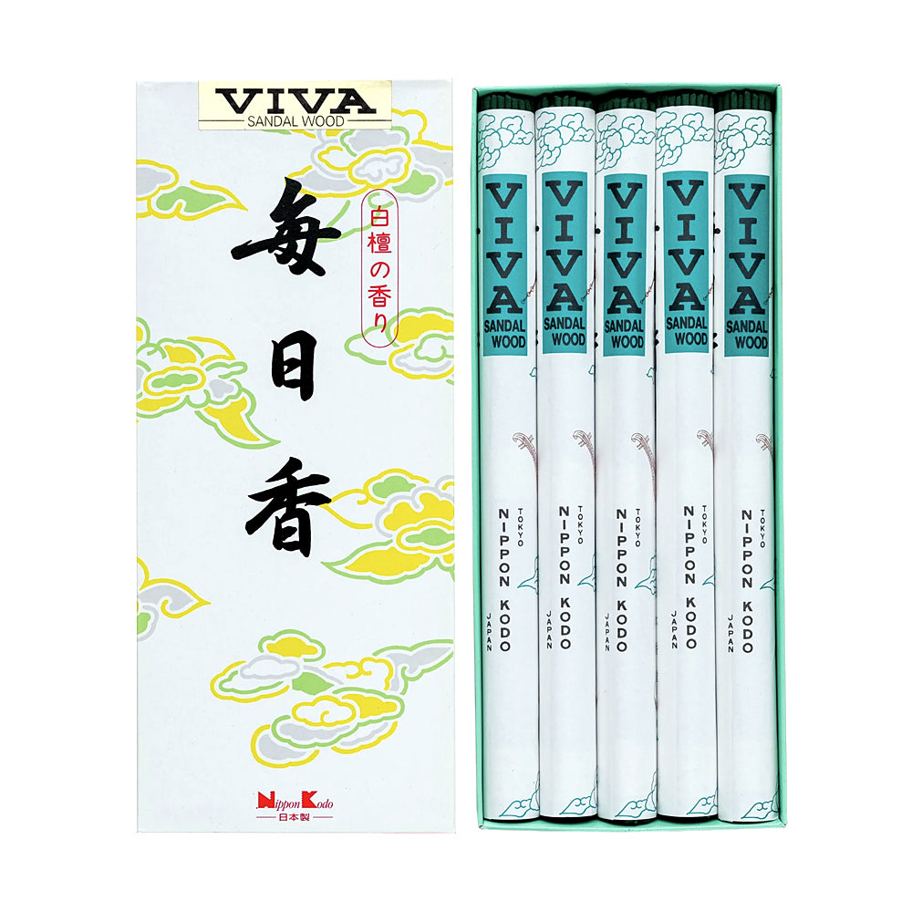 MAINICHI-KOH VIVA Sandalwood Incense Sticks 9"