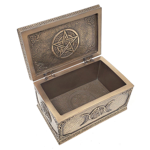 Bronze Mother Earth Gaia Box