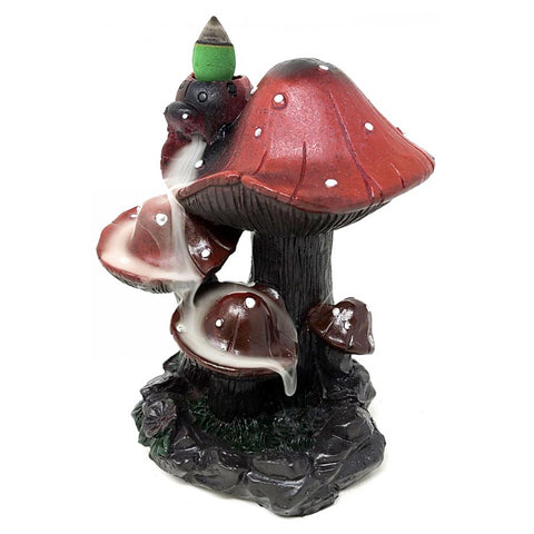 Mushroom Backflow Cone Incense Burner