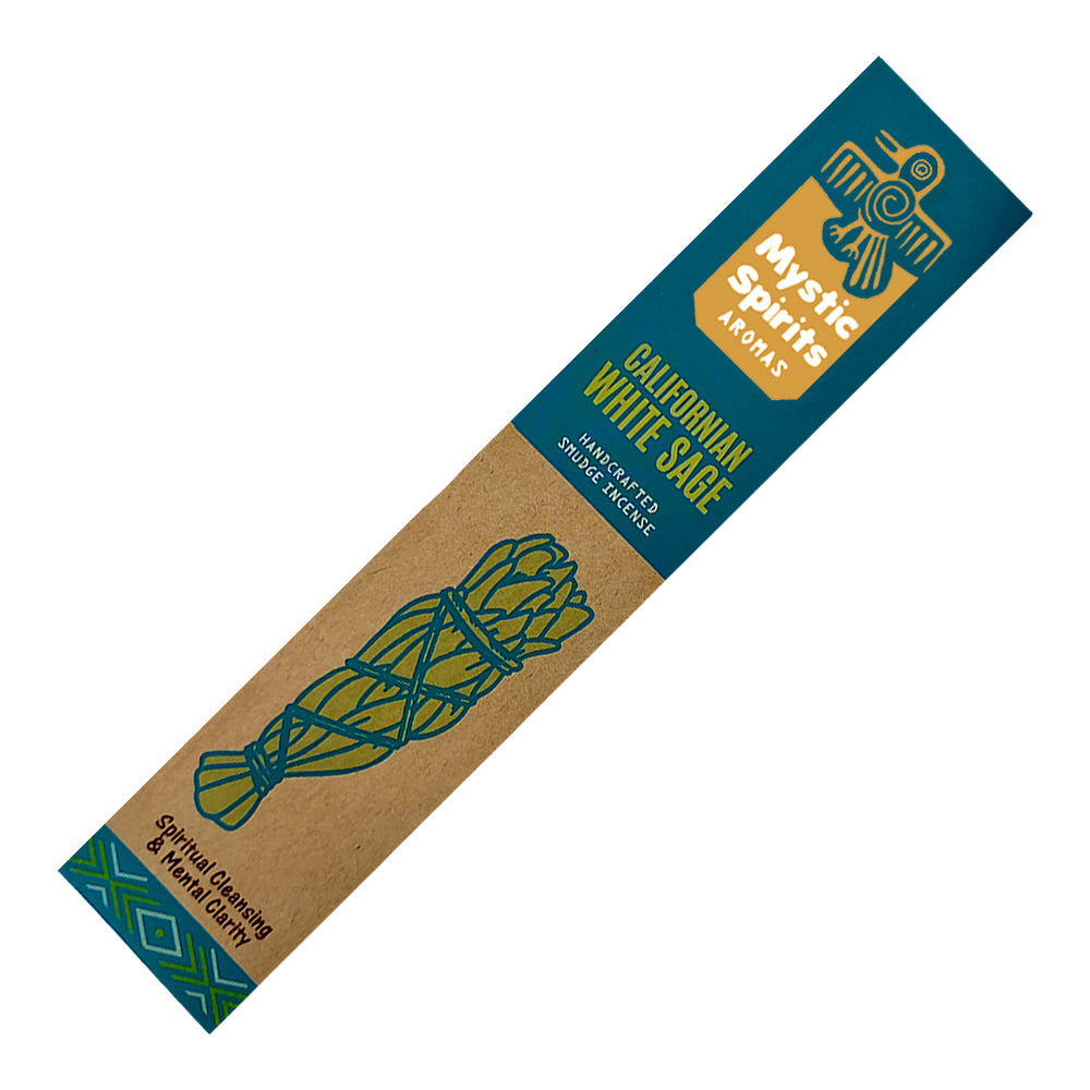 Mystic Spirits Aromas Handcrafted Smudge Incense Sticks - California White Sage