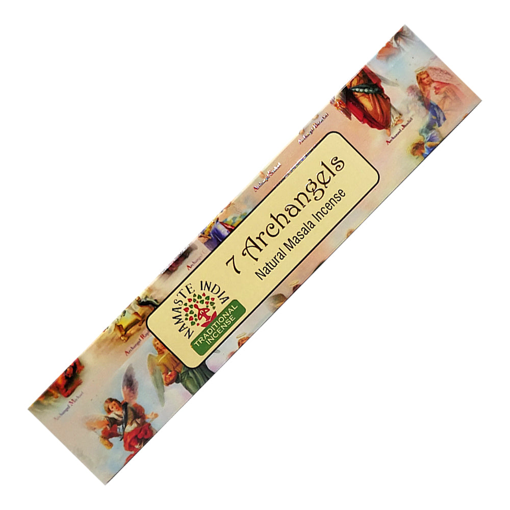 Namaste India Natural Masala Incense Sticks - 7 Archangels