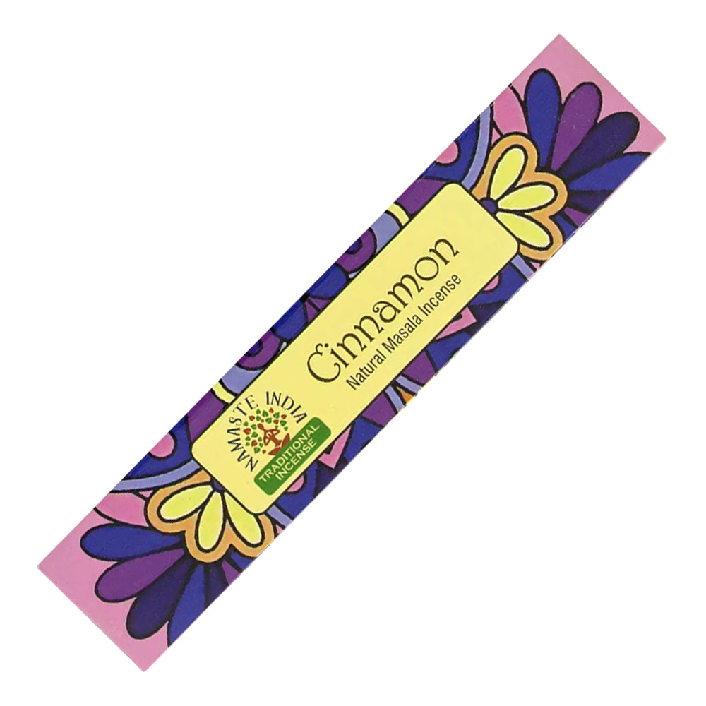 Namaste India Natural Masala Incense Sticks - Cinnamon