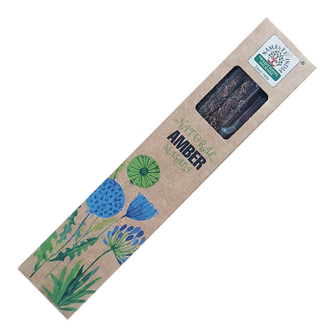 Namaste India Natural Smudge Incense Sticks - Amber