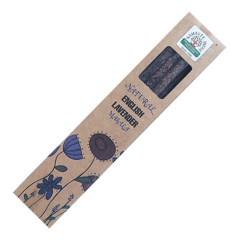 Namaste India Natural Smudge Incense Sticks - English Lavender