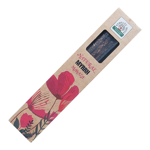 Namaste India Natural Smudge Incense Sticks - Myrrh