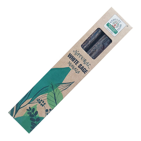 Namaste India Natural Smudge Incense Sticks - White Sage